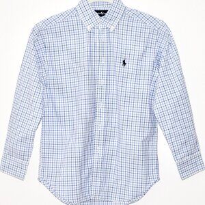Ralph Lauren Long Sleeve Plaid Shirt - Small (8)